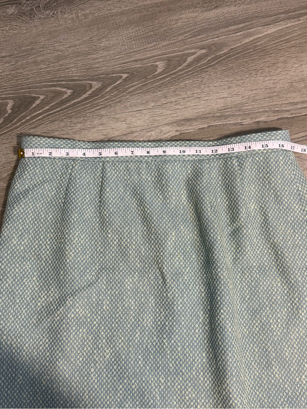 Vintage Carlisle Wool blend Sage Green Blazer and Skirt Set - classy old money - Picture 10 of 12
